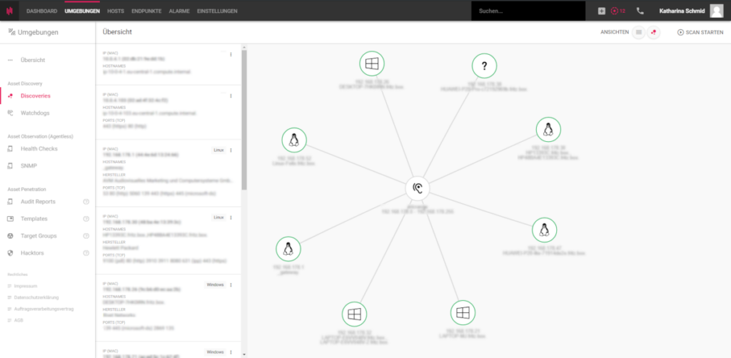 Die Enginsight Asset Discovery