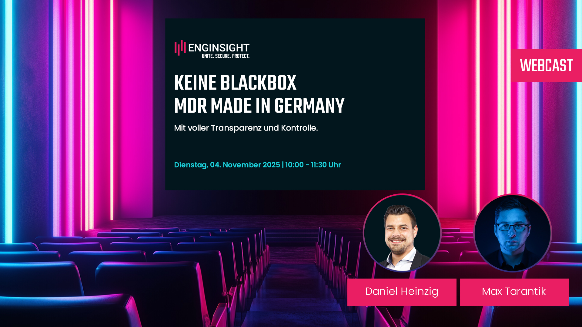 Keine Blackbox – Webcast