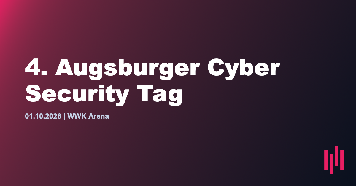 4. Augsburger Cyber Security Tag