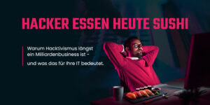 Hacker essen heute Sushi