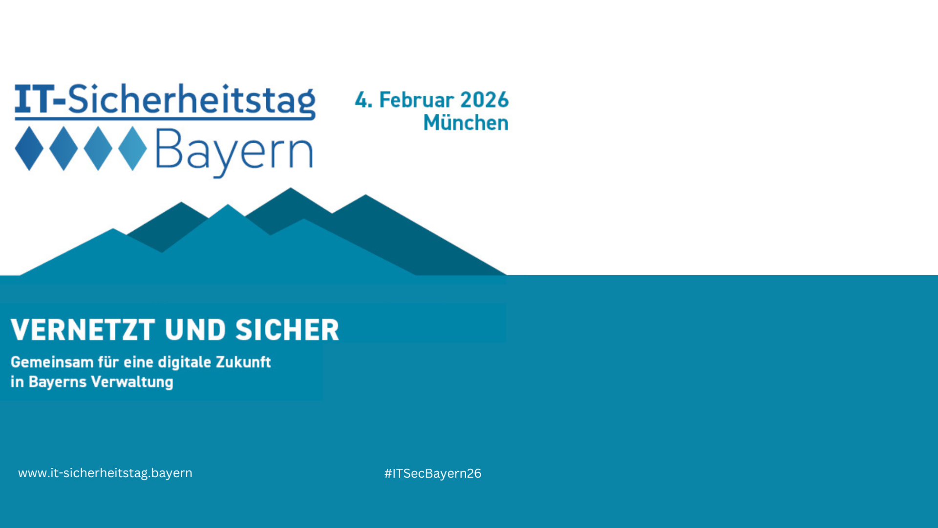 IT-Sicherheitstag Bayern 2026 – 4. Februar 2026, München
